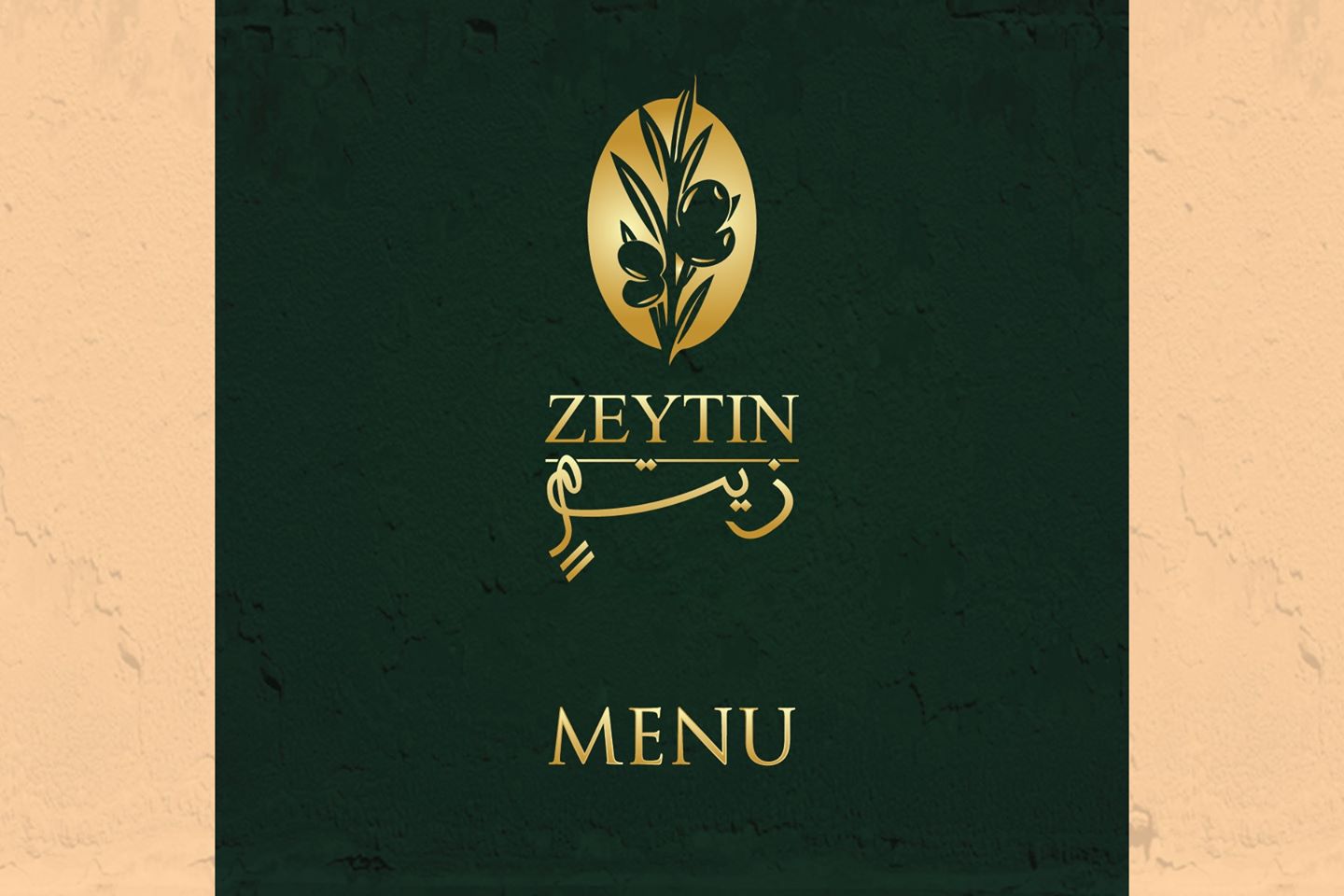 Zeytin turkish restaurant menu